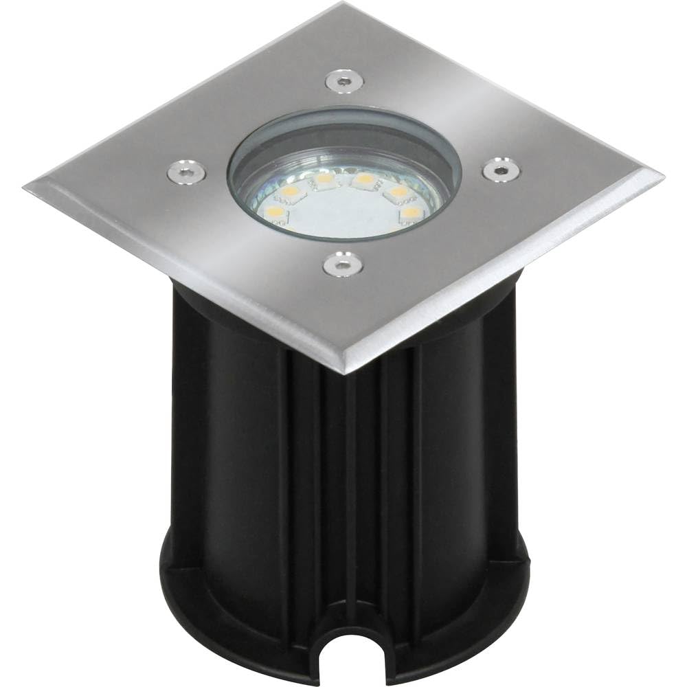 Smartwares Ground Spot Light, 800 KG Capacity, GU10 Fitting, Stainless Steel, IP65 Protection Rating, Wired