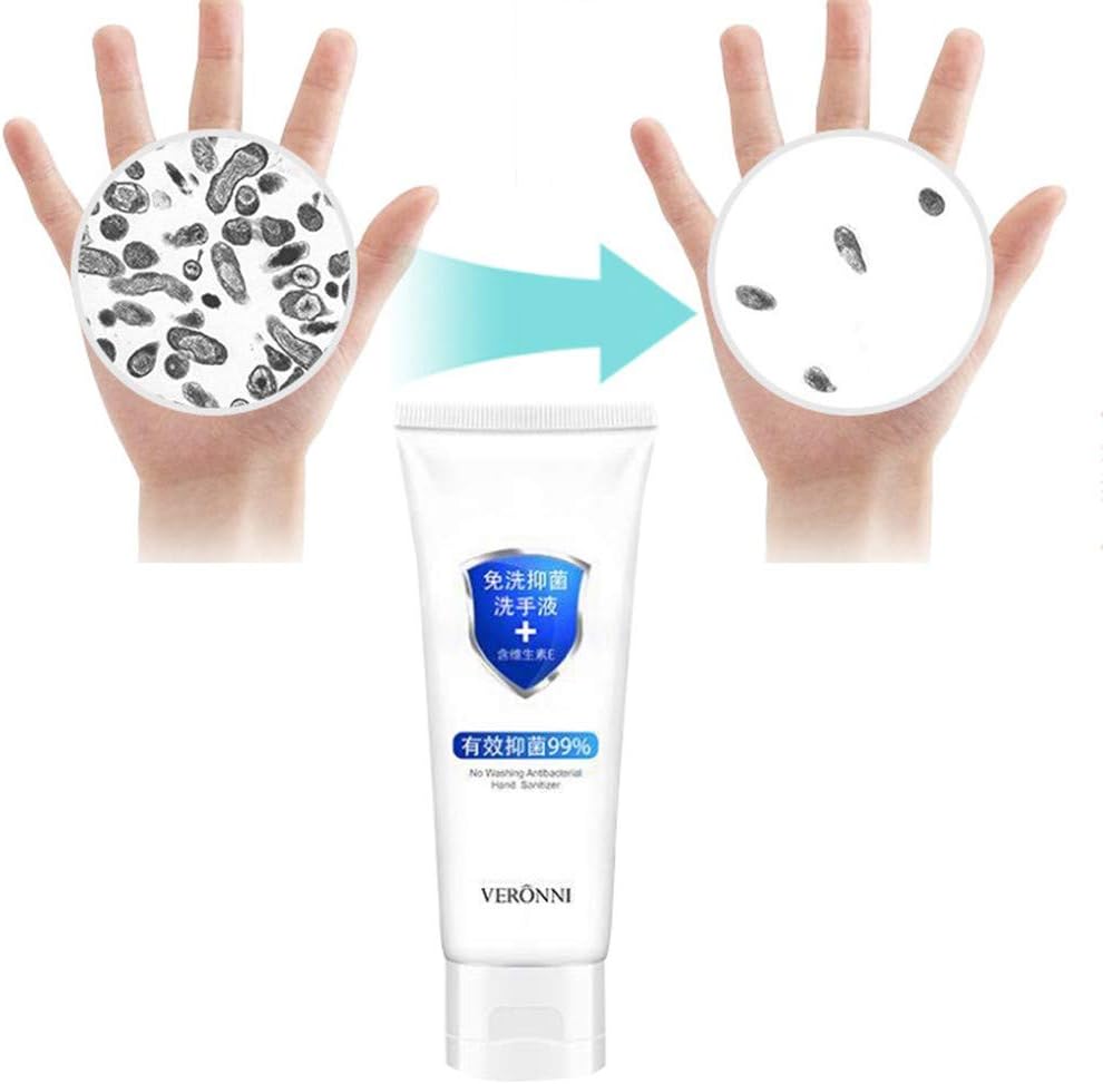 Luxsea Household Disposable Hand Sanitizer Naturals Ten Seconds Quick-Dry Hand Gel Portable House Disinfection Gel Travel Size