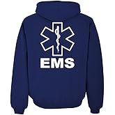 v2 EMS - emergency medical services - Mens Pullover Hoodie