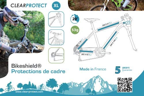 Clearprotect Bicycle Protection Kit Size:XL