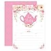 Your Main Event Prints Tea Party Invitations, Tea Party invites for Birthday, Baby Shower, Bridal Shower, Egagement Party, Royal Princess Tea Party, 20 Invitations