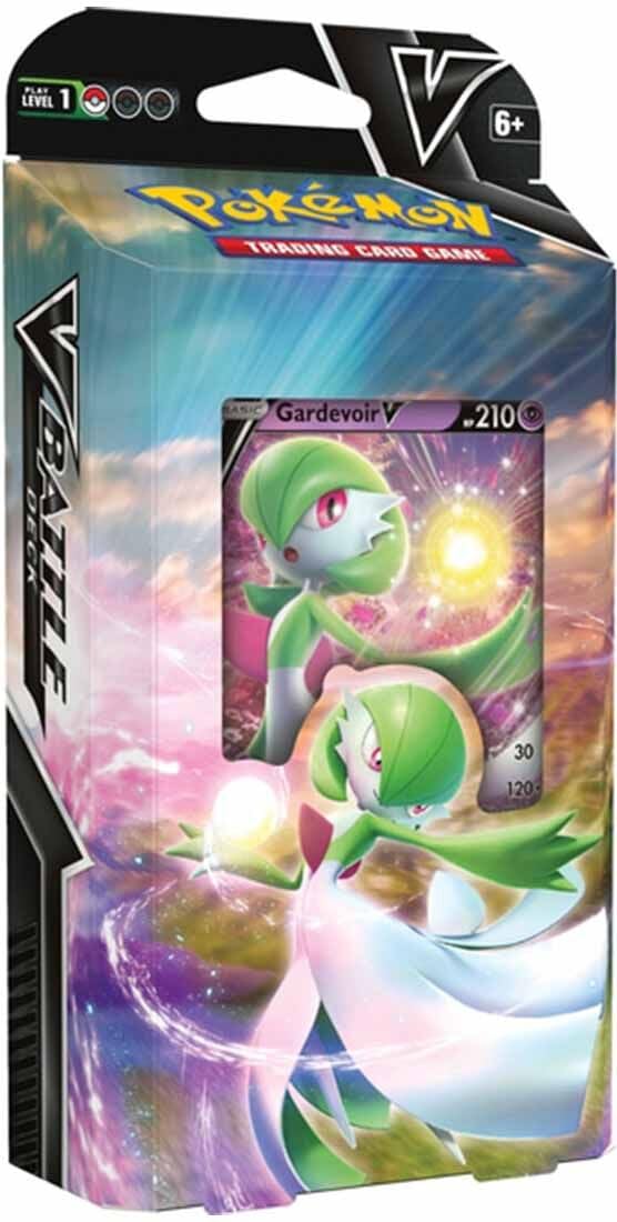 Pokémon | Victini V/Gardevoir V Battle Deck (One at Random) | Card Game | Ages 6+ | 2 Players | 10+ Minutes Playing Time
