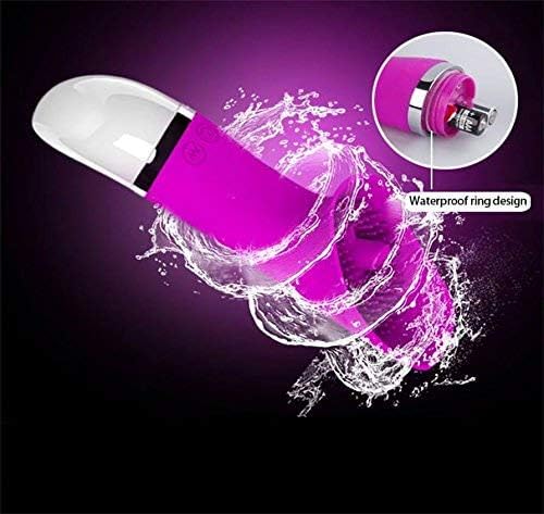 6.5 Inch Noiseless Tongue Vibrant-Tool for Ladies Oral Tongue Simulator,Waterproof 30-Frequency Vibration Wand Strong Wireless Sucking Toy,by SXgift