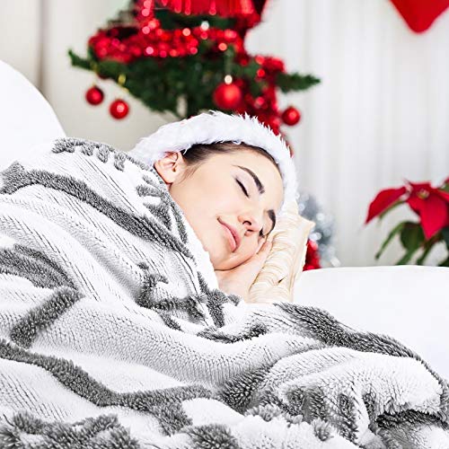 Fuzzy Christmas Blankets and Throws, Super Soft Fluffy ...