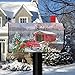 Briarwood Lane Winter Covered Bridge Seasonal Magnetic Mailbox Cover