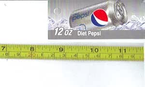 amazoncom magnum small rectangle size diet pepsi can