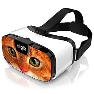 VR Headset for iPhone and Android Phones – Virtual Reality Goggles | Comfortable & Adjustable VR Glasses | Play Your…