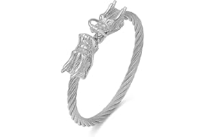 RINTOLER Stainless Steel Bracelets for Men Gold Roman Numeral Bangle Bracelet Luxury Crown Twisted Cable Bracelet Set Gifts Jewelry