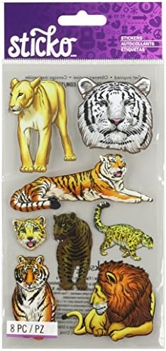 Sticko Big Cats Stickers