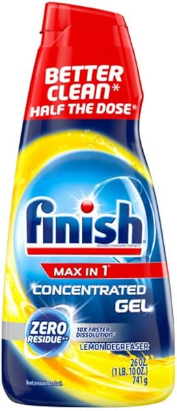 FINISH MAX IN 1 CONCENTRATED LEMON DEGREASER GEL...