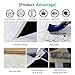 Regetek 3D Wall Panels Self-Adhesive Decorative Faux Foam Wallpaper for Interior TV Walls/Sofa Background Wall Decor DIY Peel and Stick Easy Installation (White Brick Wallpaper-10 Pack 58.13 sq.ft)