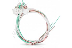 SUPVOX Professional Nylon Lyre Strings Set for Lyre Harp - Durable and Sturdy with Numbered Markings, 21.65 Inch Length, Multi-Color