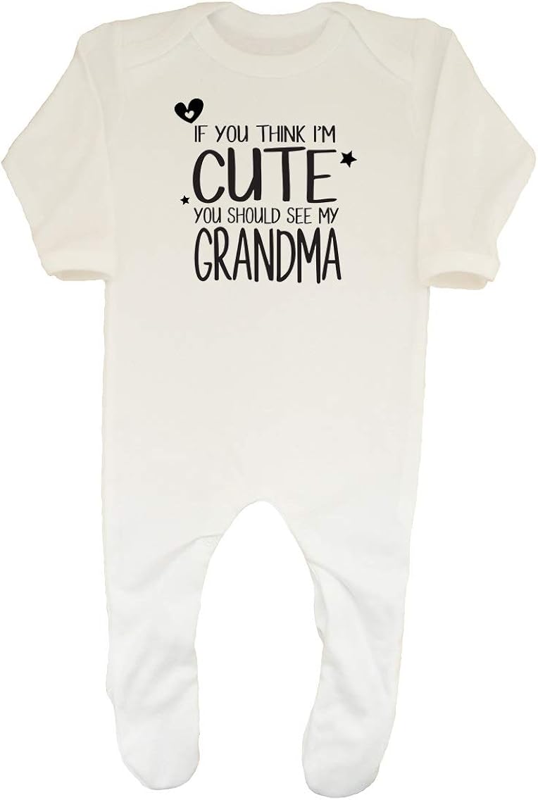 i love my grandma sleepsuit