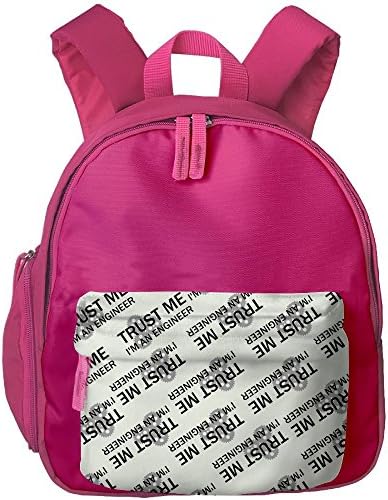 Trust Me I'm An Engineer 3D Print Girls Children Bag Bookbags School Backpack