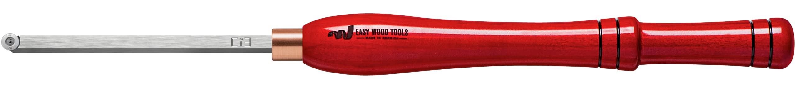 Easy Wood Tools Mid-Size Easy Finisher (6300) Woodturning Tool with Replaceable Carbide Cutter