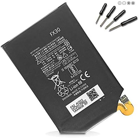 BatteryMon Battery FX30 SNN5964A Replacement for Moto X Pure Edition XT1572 XT1575 Style