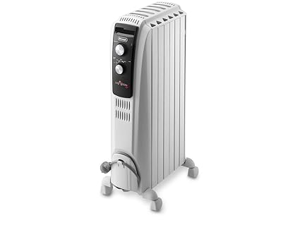 DELONGHI Dragon TRD40-0615 - Radiador de Aceite, 1500 W, Color Blanco (