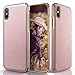 LOHASIC Case for iPhone Xs Max 6.5 inch, Luxury Slim Fit Flexible Soft Bumper Pink Cute Vintage Girly Cases - Rose Gold