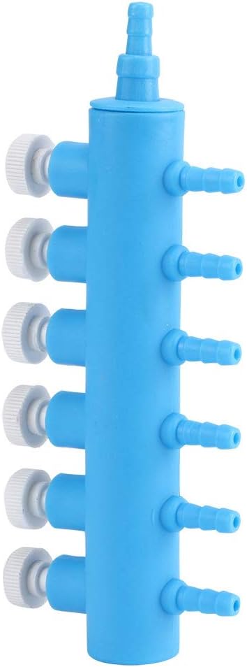 YOUTHINK Aquarium Splitter Pump Accessories 2/3/4/5/6-Way Water Tube Volume Control Valve Connector Fish Tank Air Splitter Oxygen Pump Accessories (6 way(2 pcs)) - Image 5