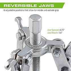 Arcan Hardened 3-Inch Gear Puller with Reversible