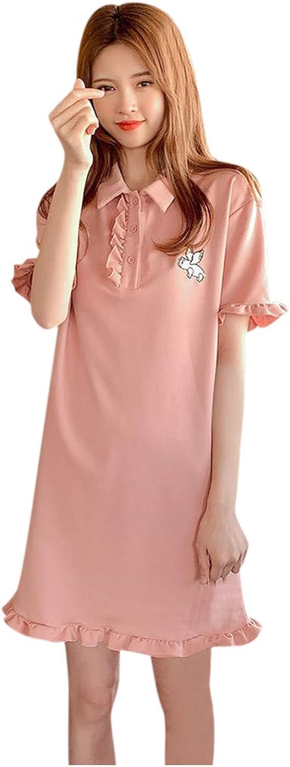 Amazon Co Jp Tシャツ ワンピース 折り襟 半袖 ドレス 漫画 プリント ミニドレスマキシワンピ レディース 無地 ピンクワンピース チュニックきれいめ カジュアル ドレス リゾートワンピース ゆったり 普段着 デート春夏 通勤 お呼ばれ お出かけ 旅行 ビーチ 腕時計