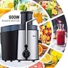 Juicer Machine,DEWINNER Stainless Steel Fruit and Vegetable Juice Extractor Fountain Cold Maker, Centrifugal Fountain with 2 Speed Settings, BPA-Free, Easy Clean Dishwasher Safe with Gift