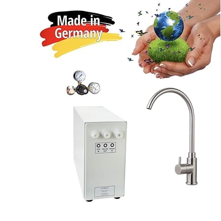 Sprudel-Lok Sprudel aus dem Wasserhahn! Untertisch-Trinkwassersystem - Trinkwassersprudler NEUHEIT! inkl. 1-Weg-Zusatzarmatur