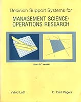 Decision Support Systems for Management Science Operations Research/Includes 5 1/4-Inch IBM Disk 0256092761 Book Cover