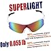 O2O Polarized Sports Sunglasses for Women Men Teens Youth Biking Running Golf Unbreakable Frame (White)
