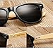 Long Keeper Bamboo Wood Arms Sunglasses for Women Men