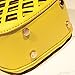 Pineapple Crossbody Bag, Pershoo Women Cute 3D Fruit PU Leather Shoulder Bag Adjustable Long Chain Strap Small Clutch Handbag Cell Phone Pouch Case Travel Wallet Messenger Bag Sling Bag - Yellow