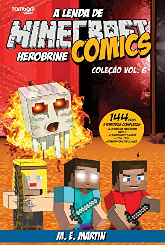 Livro Coleção a Lenda de Herobrine   Número 6