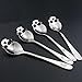 NewKelly Stainless Skull Steel Spoon Sugar Skull Tea Spoon