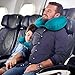 Gohitop Travel Pillows for Airplanes Best Adjustable Inflatable Flying Multi Traveling Foldable Compact Self Inflating Neck Chin Support Pillow Train Car Rest Portable Special Green