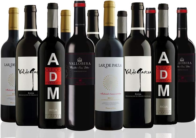 Spanish Red Rioja DO Selection 12 bottles 75 cl San Jamón