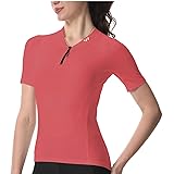 Wulibike Cycling Jersey Women Half Zipper Short