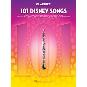 101 disney songs for clarinette