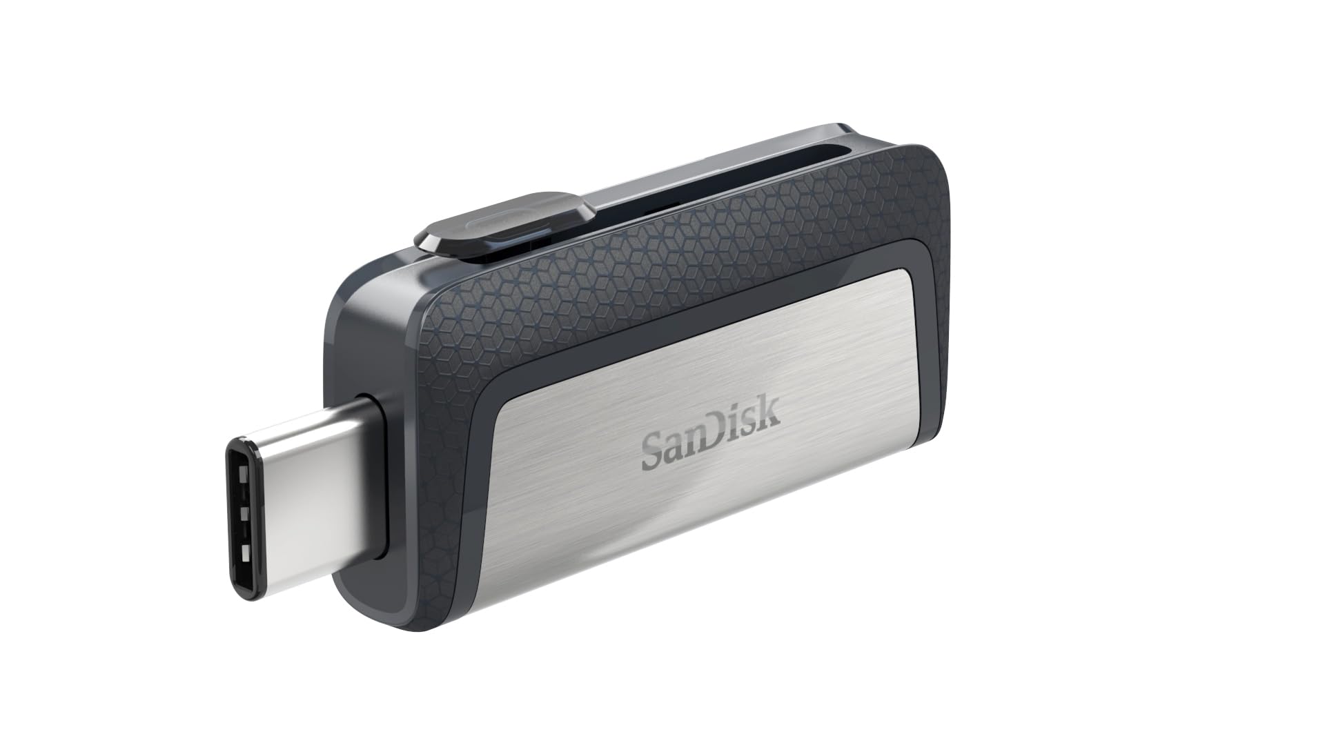 SANDISK Ultra Dual Drive USB Type-C Flash Drive 256GB (Phone Storage, for smartphones, tablets, Macs and computers, Retractable Double Connection USB Type-C & Type A, 150MB/s Transfer rates)