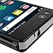 Skinomi Silver Carbon Fiber Full Body Skin Compatible with ZTE Axon M (Full Coverage) TechSkin with Anti-Bubble Clear Film Screen Protector