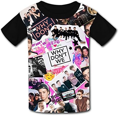 Why-Don't-Love-We 3D Print Youth T-Shirts Crew Neck Kids Tees