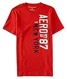 Aeropostale Men's Aero 87 New York Logo Graphic T Shirt M Red Robin