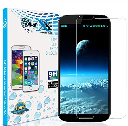 MXX NEX-6G-HD Hardness-2.5D  0.3mm Slim Tempered Glass Screen Protector for Motorola Nexus 6 â€“ Retail Packaging