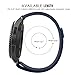 MoKo Gear S3 Watch Band, Milanese Loop Stainless Steel Mesh Smart Watch Strap for Samsung Gear S3 Frontier / S3 Classic/Galaxy Watch 46mm / Moto 360 2nd Gen 46mm Smartwatch, Blue