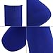 Unisex Football Socks,Adult Youth Royal Blue Solid Comfort Moisture-Wicking Soccer Baseball Team Long Tube Socks Feelingway 2 Pairs