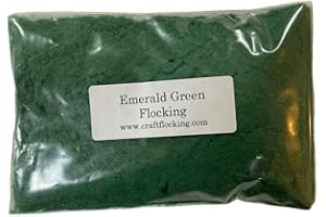 Generic Flocking Fibers 4 Ounce Package (Emerald Green)