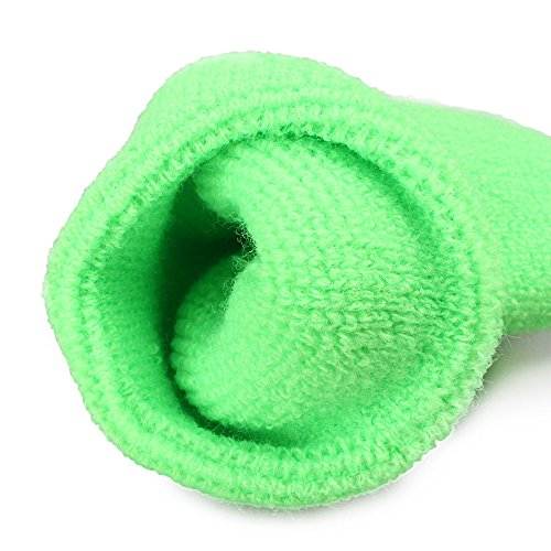 image for Mallofusa 10 Pack Colorful Sports Basketball Football Absorbent Wristb