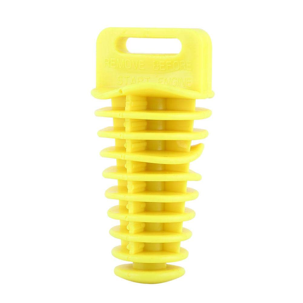 Universal Muffler Tail Pipe Wash Plug Motorcycle Dirt Bike ATV Quad 2 4 Stroke Muffler Pipe Exhaust Silencer Bung Wash Plug(Yellow), Car Modification/Retrofitting,Other modifications