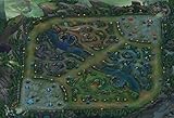 League of Legends New Updated Summoner's Rift Map Poster Print 13x19