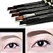 Keyzone Enchanting Pro Waterproof Automatic Womens Eyebrow Pencil Black-1# Fascinating