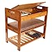 C&AHOME 3-Tier Shoe Rack Bench, Entryway Storage Shelf Holds up to 240LBS, Bamboo Shoe Organizer, 20.5
